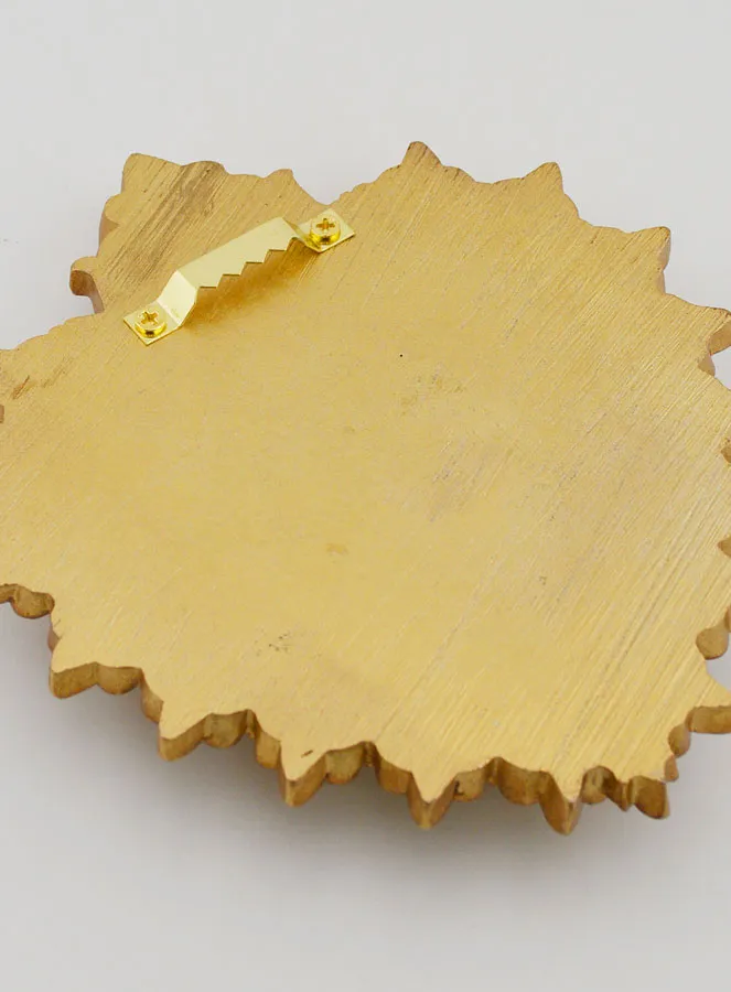Ex Voto Wanddekoration Gold und Elfenbein - 13cm (pic 4)