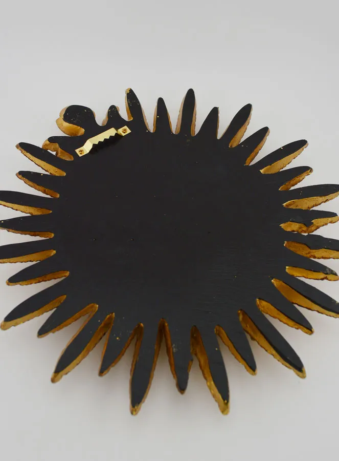 Ex Voto Wanddekoration Herz und Federn - 25cm (pic 4)