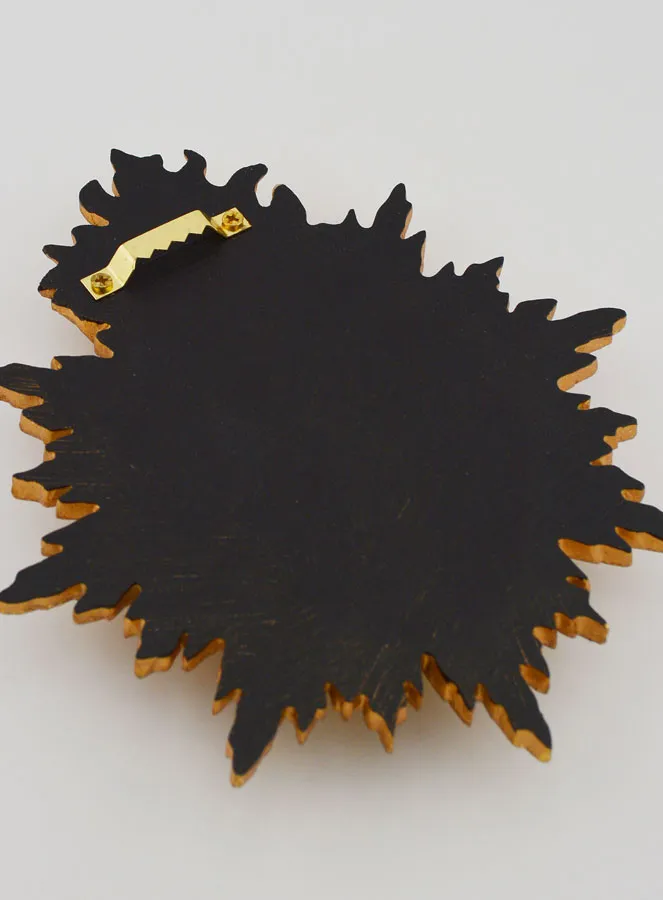 Ex Voto Wanddekoration Strahlendes Herz - 17cm (pic 4)
