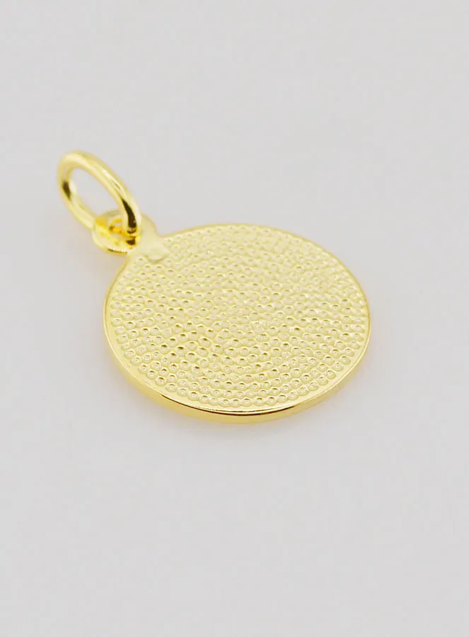 Vergoldete Medaille Betende Jungfrau Maria - 16mm (pic 4)