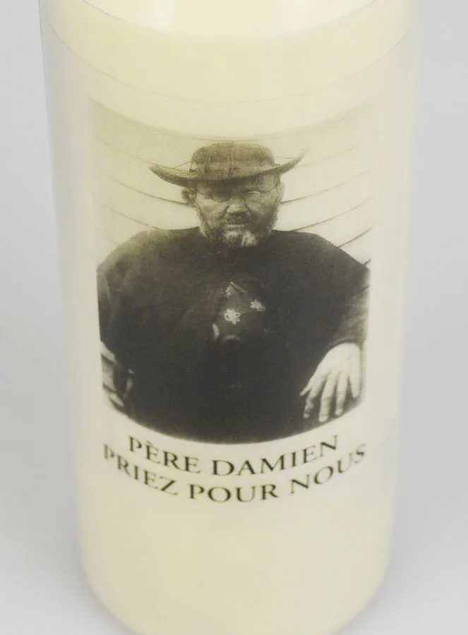 Novenen-Kerze Heiliger Pater Damian (pic 4)