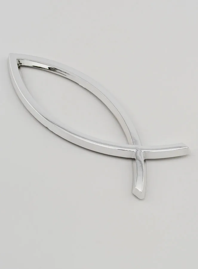Auto Plekette Christlicher Ichthys Fisch - 14 cm (pic 2)