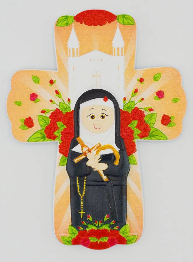 Kinderkreuz zum Aufhängen – Heilige Rita (pic 1)
