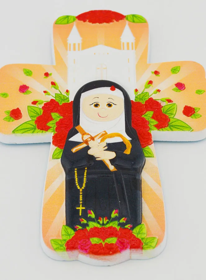 Kinderkreuz zum Aufhängen – Heilige Rita (pic 2)