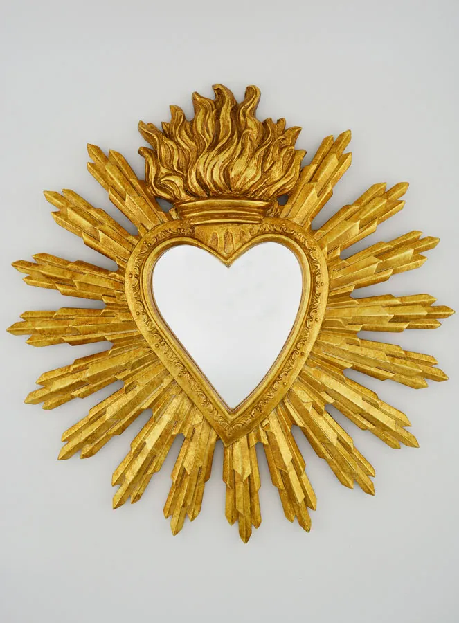 Ex Voto Spiegel Strahlendes Herz – 28 cm (pic 1)