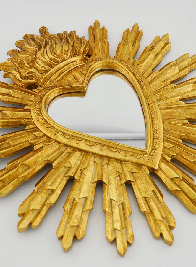 Ex Voto Spiegel Strahlendes Herz – 28 cm (pic 3)