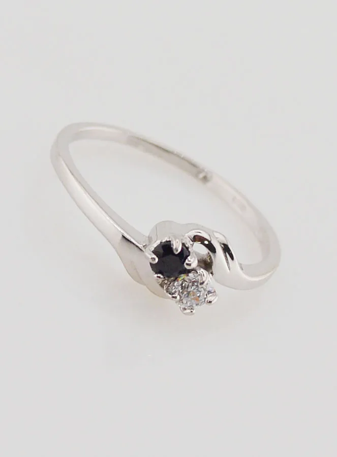 Ring Silber mit Zirkonia - Größe 54 (pic 2)