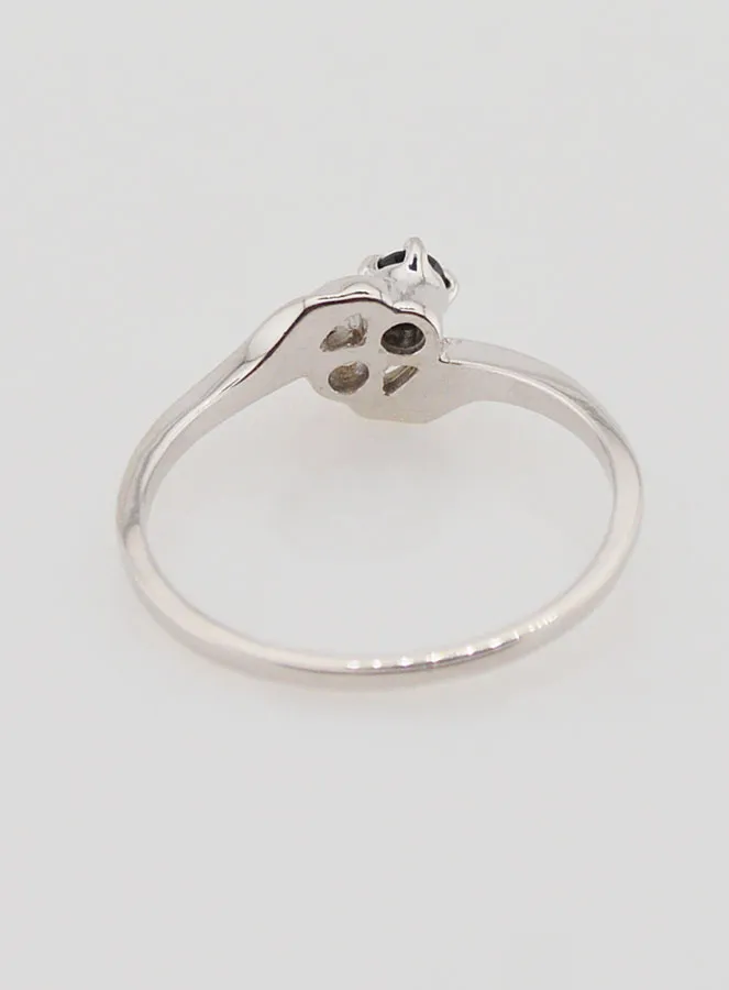 Ring Silber mit Zirkonia - Größe 54 (pic 4)