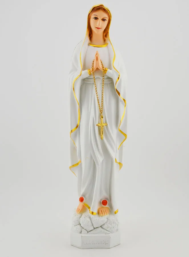 Polychrome Figur Madonna von Lourdes – 30 cm (pic 1)