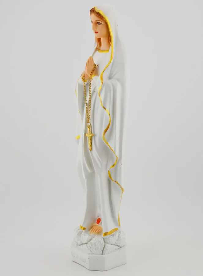 Polychrome Figur Madonna von Lourdes – 30 cm (pic 2)