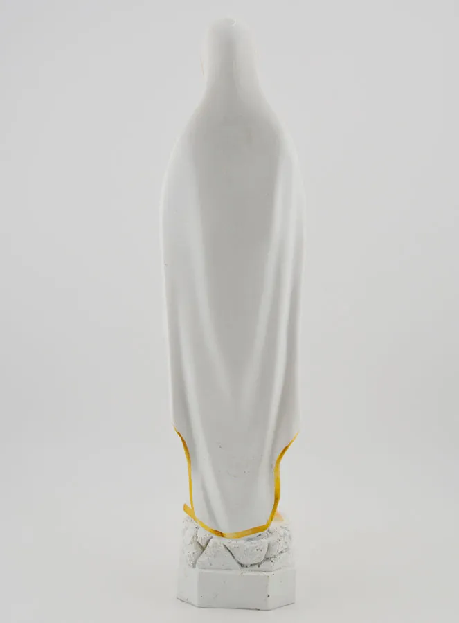 Polychrome Figur Madonna von Lourdes – 30 cm (pic 4)