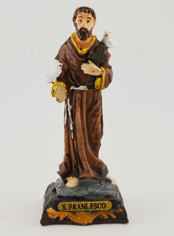 Religiöse Figur des Heiligen Franziskus – 7 cm (pic 1)