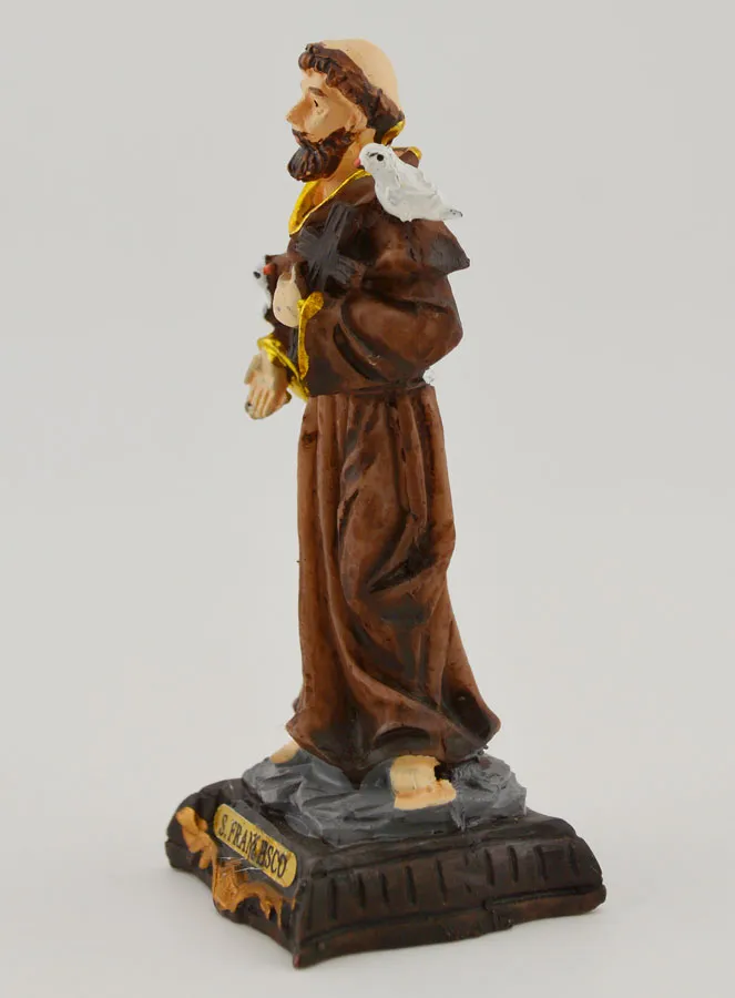 Religiöse Figur des Heiligen Franziskus – 7 cm (pic 2)