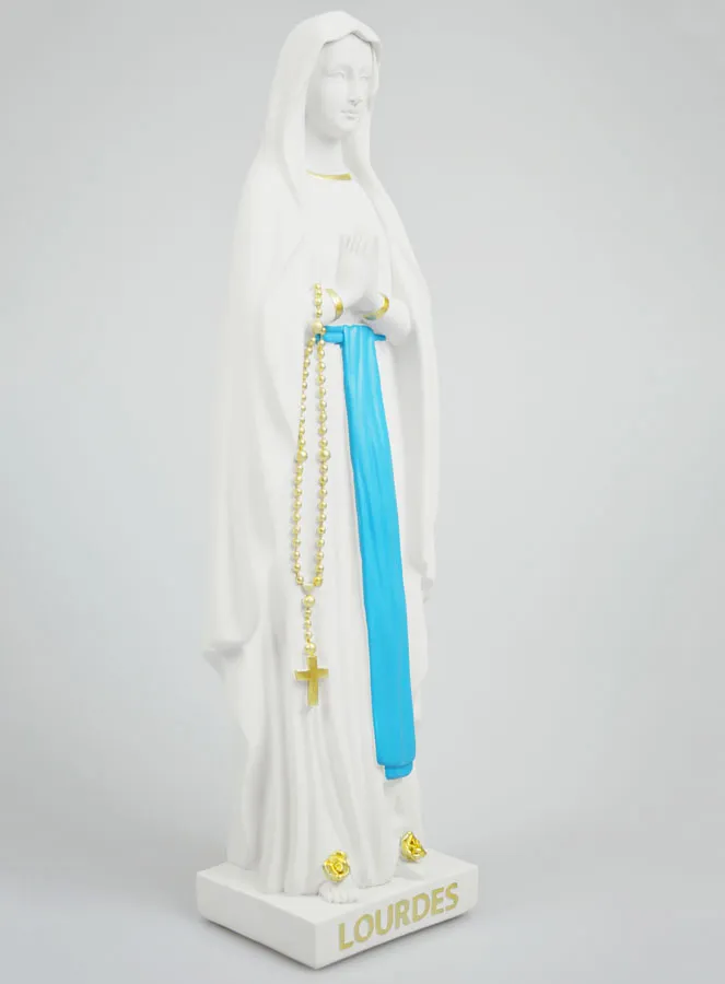Religiöse Statue Gottesmutter von Lourdes – 40 cm (pic 3)