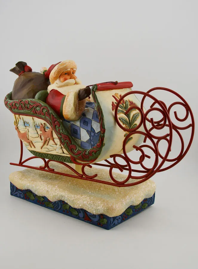 Der Schlitten des Weihnachtsmanns – Jim Shore (pic 1)