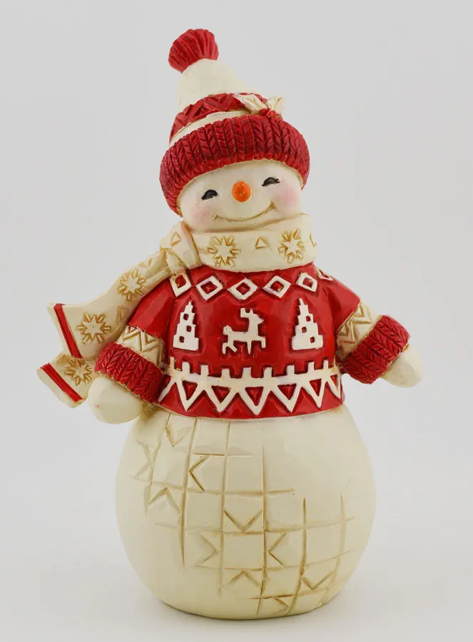 Schneemann Snowy Smiles – Jim Shore (pic 1)