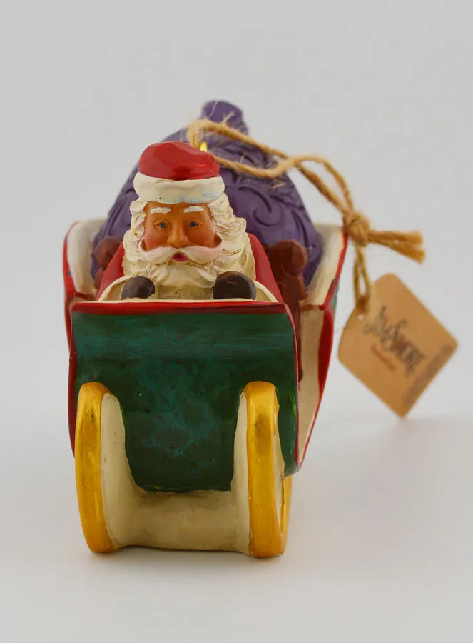 Weihnachtsmann Schlitten zum Aufhängen – Jim Shore (pic 2)