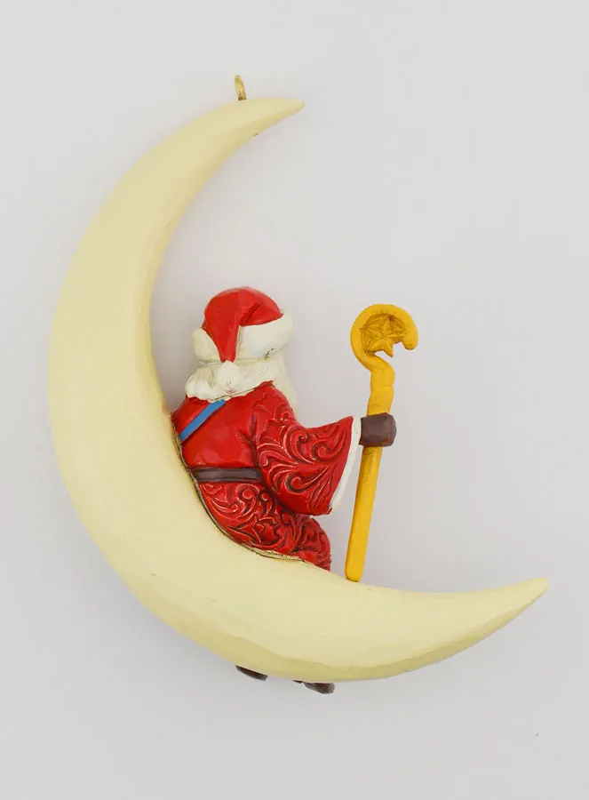 Weihnachtsmann auf Halbmond – Jim Shore (pic 2)