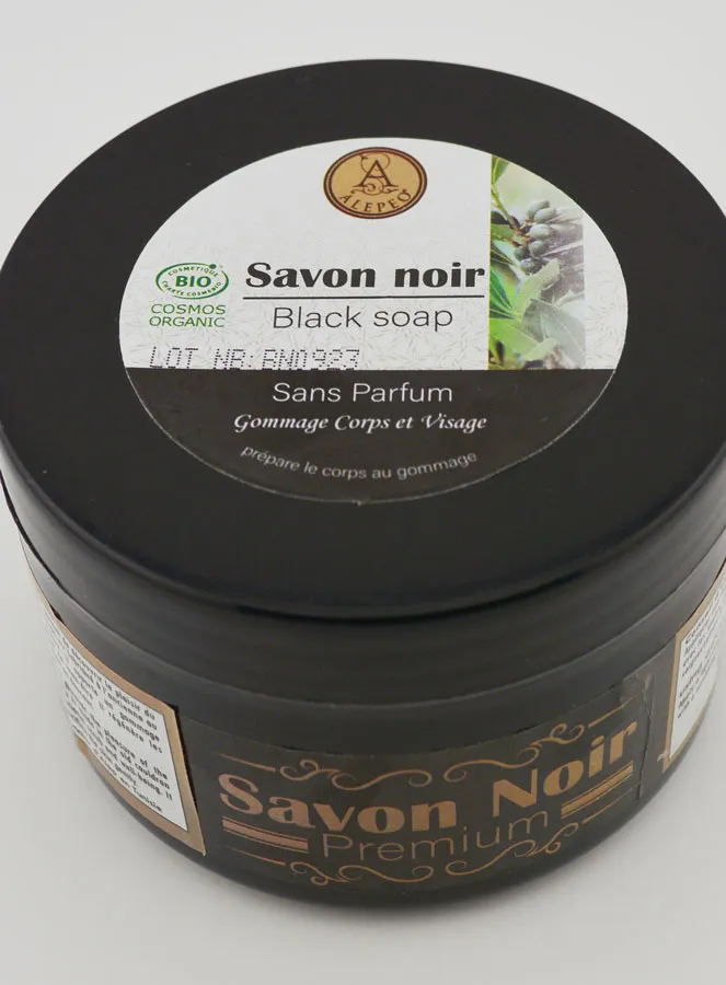 Premium Bio Schwarze Seife ohne Duftstoffe – 250 g (pic 2)