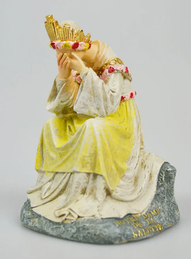 Statue Weinende Muttergottes von La Salette - 11cm (pic 3)