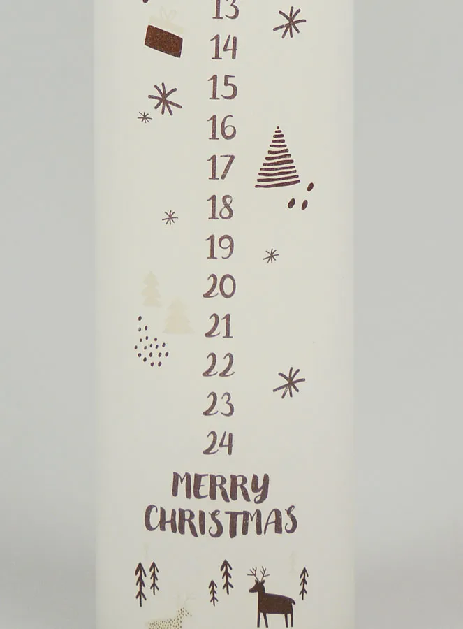 Adventskerze im Skandinavischen Stil – 25 cm (pic 3)