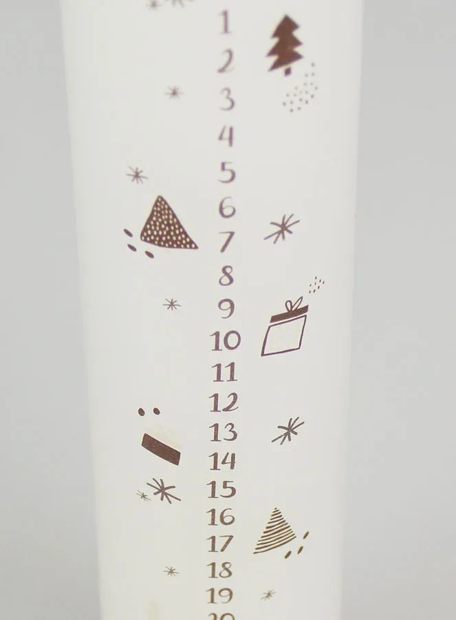 Adventskerze im Skandinavischen Stil – 25 cm (pic 4)