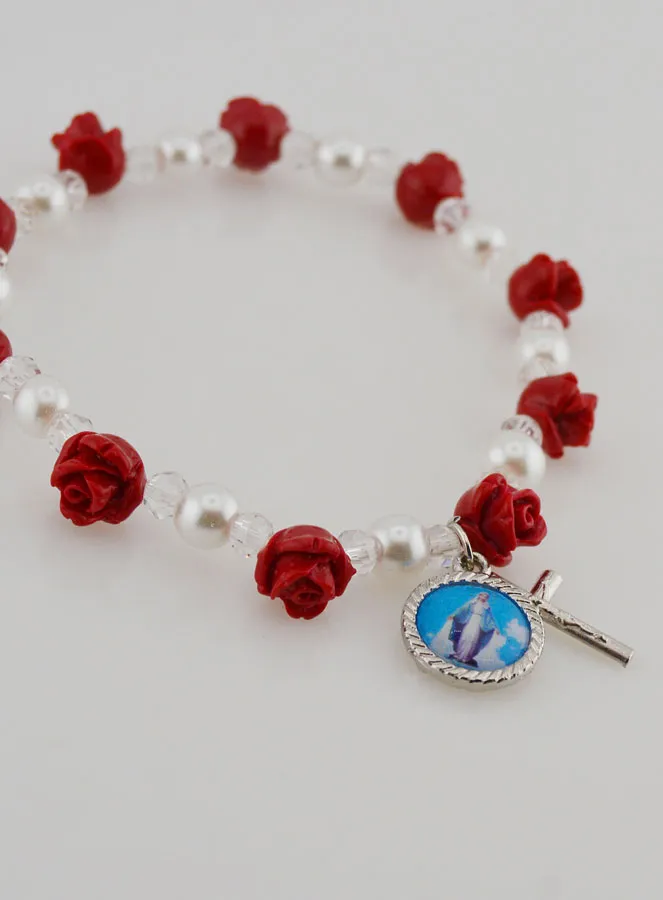 Zehner Rosenkranz Armband – Wunderbare Madonna (pic 4)