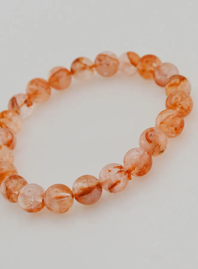 Armband aus Hämatit Quarz Stein A – 8 mm (pic 4)