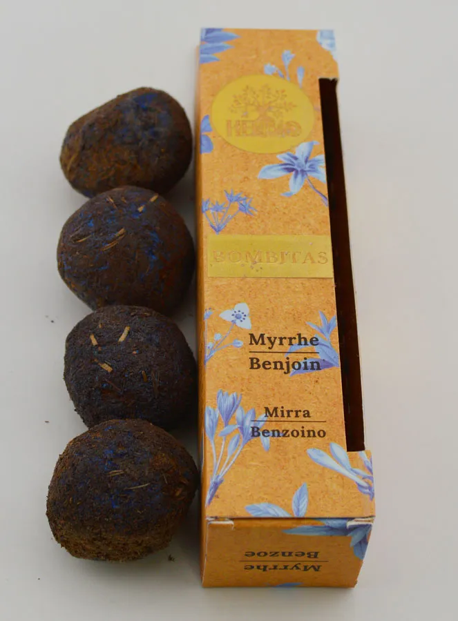 Weihrauch Räucherbomben – Benzoe und Myrrhe (pic 2)