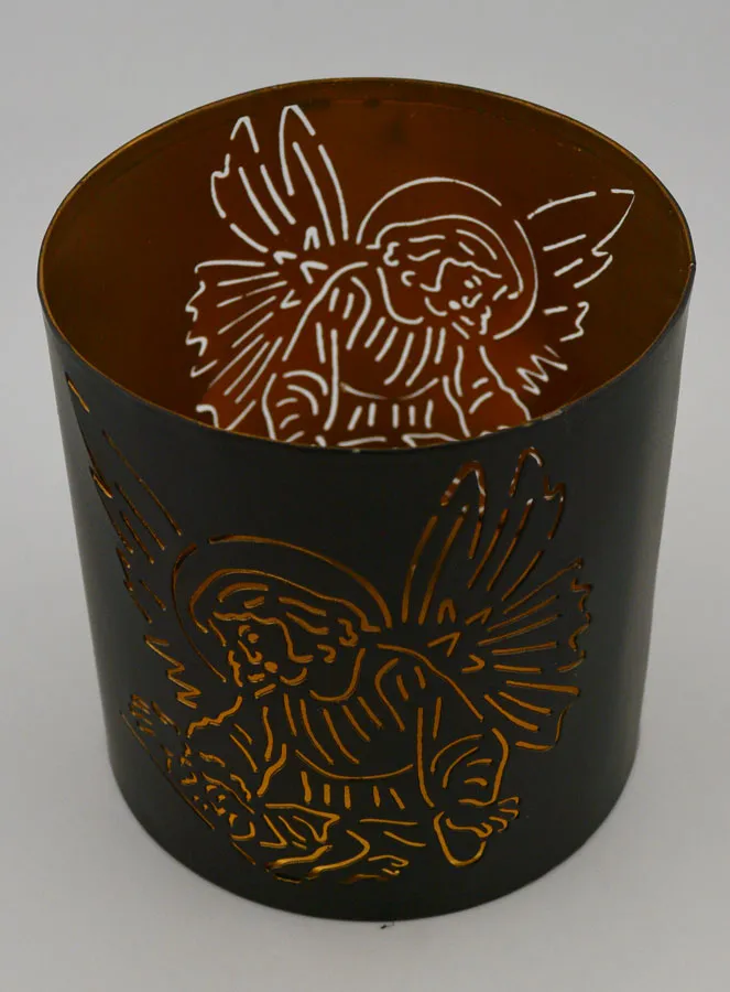 Taufgeschenk - Windlicht Schutzengel (pic 1)