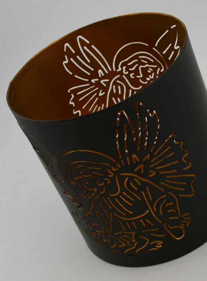 Taufgeschenk - Windlicht Schutzengel (pic 3)