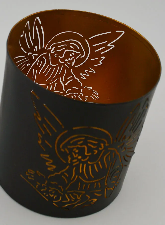 Taufgeschenk - Windlicht Schutzengel (pic 4)