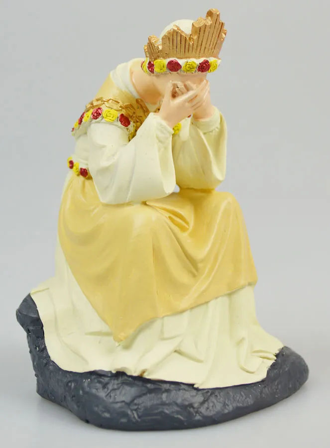 Statue Muttergottes von La Salette - 11cm (pic 3)