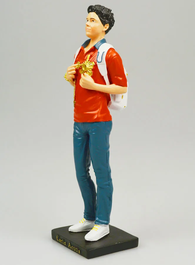 Figur des Heiligen Carlo Acutis – 15cm (pic 2)