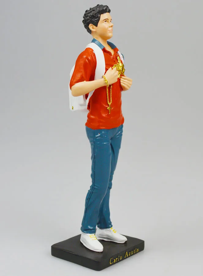 Figur des Heiligen Carlo Acutis – 15cm (pic 3)