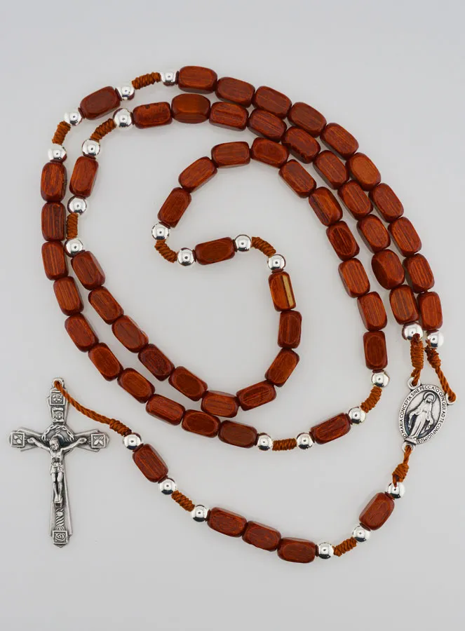 Rosenkranz Wundertätige Madonna aus Holz (pic 1)