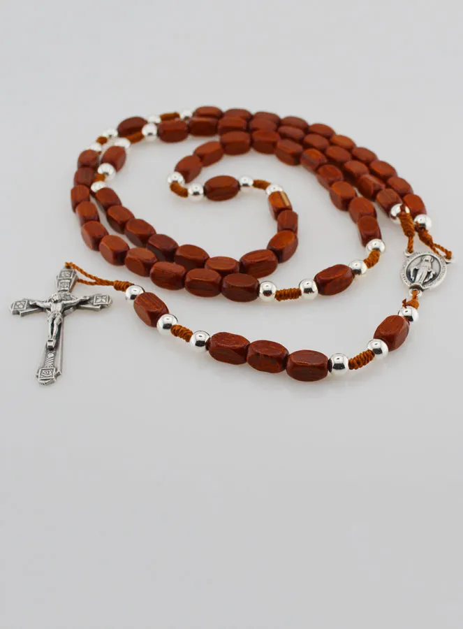 Rosenkranz Wundertätige Madonna aus Holz (pic 2)