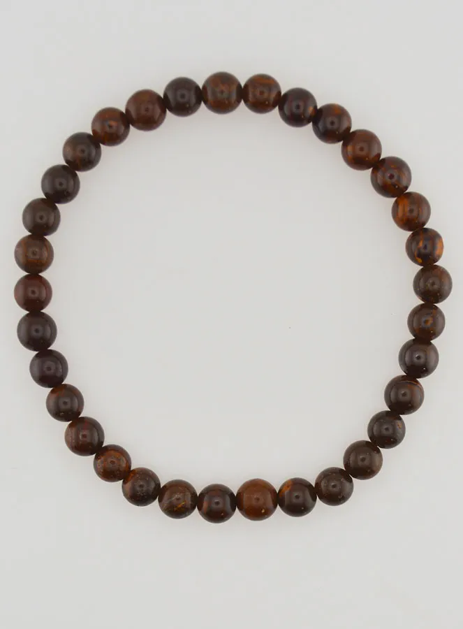 Edelstein Armband aus Boulder Opal – 6mm (pic 1)