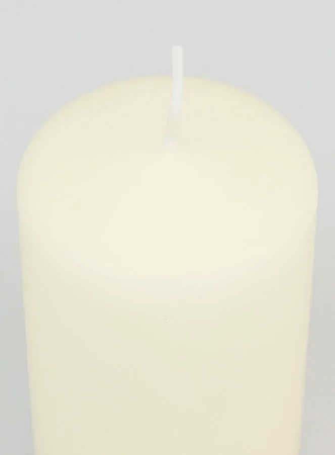 Tisch Deko Kerze 10 x 6 cm – Elfenbein (pic 4)