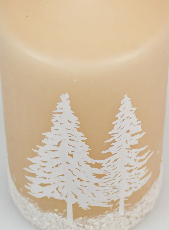 Dekokerze Winter Stimmung – Cappuccino (pic 4)