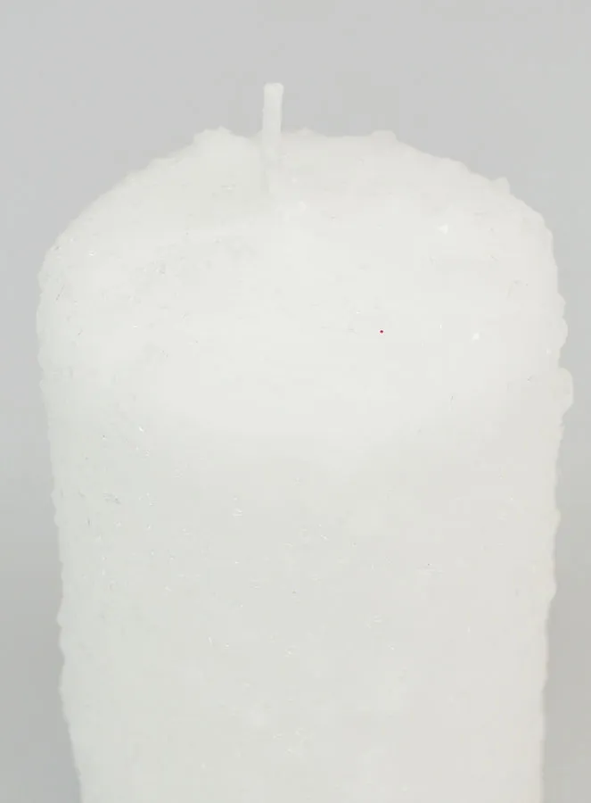 Deko Kerze Winter – Schnee Effekt (pic 4)