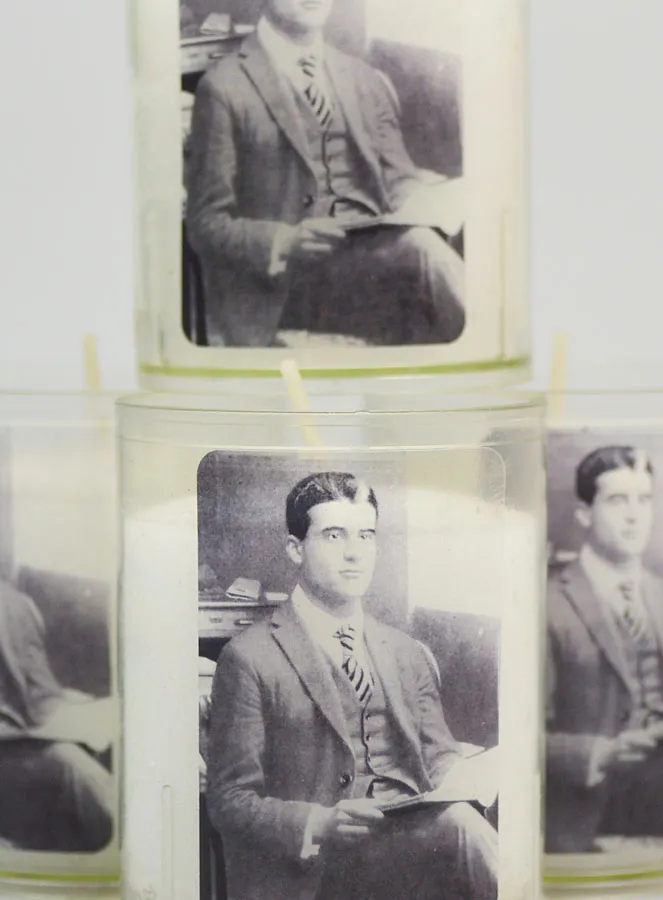 Set 4 Votivkerzen Heiliger Pier Giorgio Frassati (pic 3)