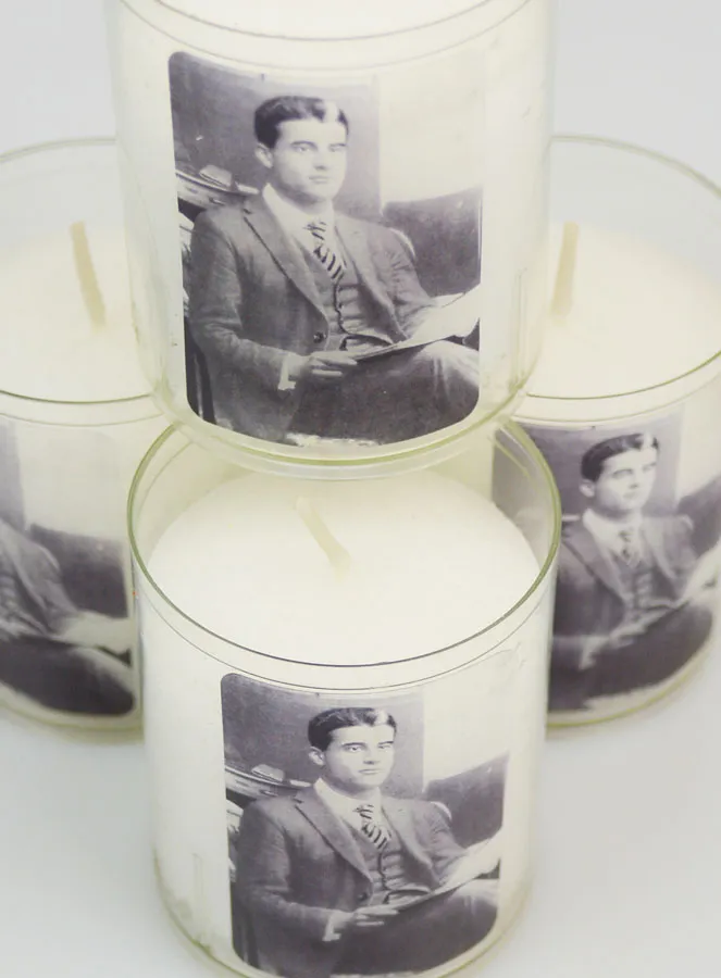 Set 4 Votivkerzen Heiliger Pier Giorgio Frassati (pic 4)