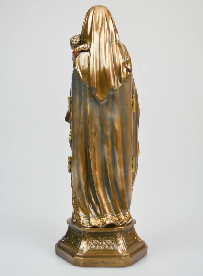 Weihnachtsgeschenk Triptychon Madonna und Geburt Christi – 20cm (pic 4)