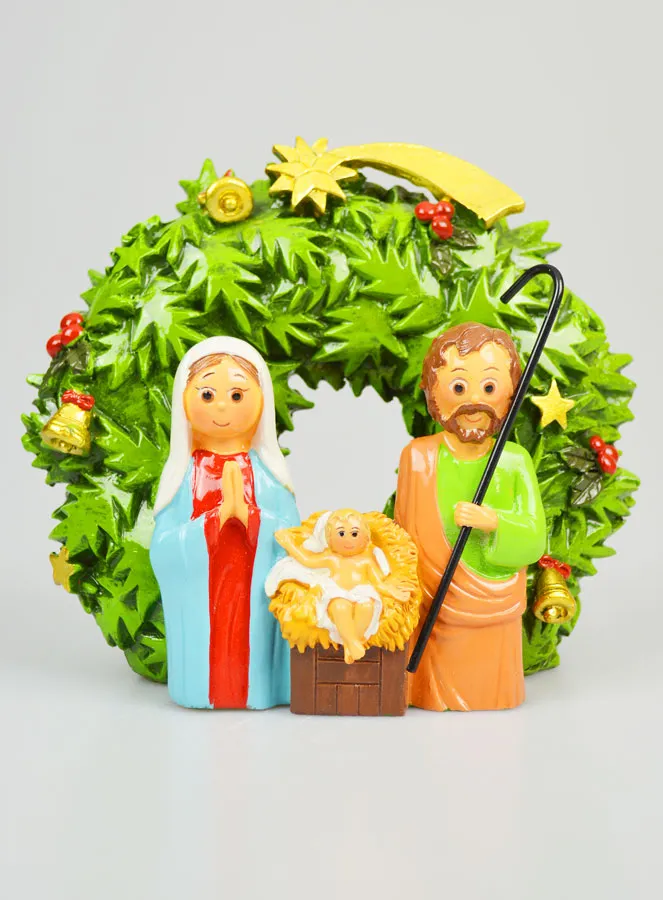 Heilige Familie zum Aufstellen Weihnachten – 15 cm (pic 1)