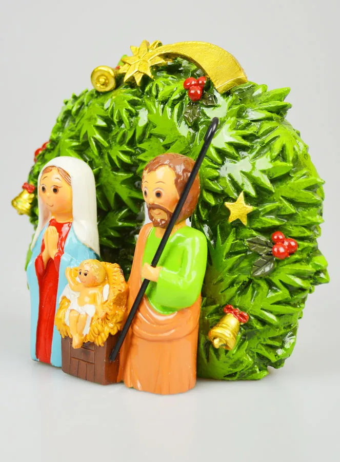 Heilige Familie zum Aufstellen Weihnachten – 15 cm (pic 2)