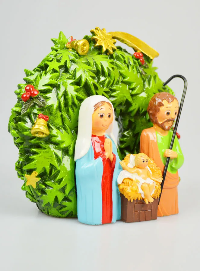 Heilige Familie zum Aufstellen Weihnachten – 15 cm (pic 3)