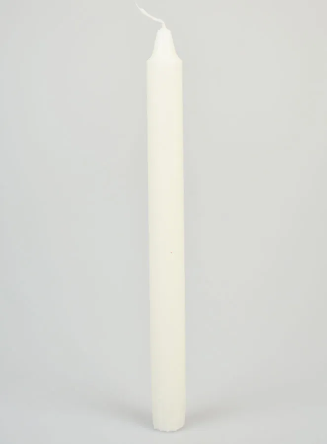 Premium Stabkerze 100 % Natürlich 25cm (pic 1)