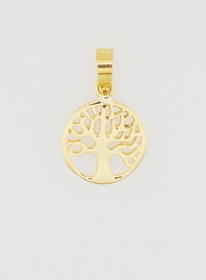 Gold Anhänger Lebensbaum 10mm (pic 1)