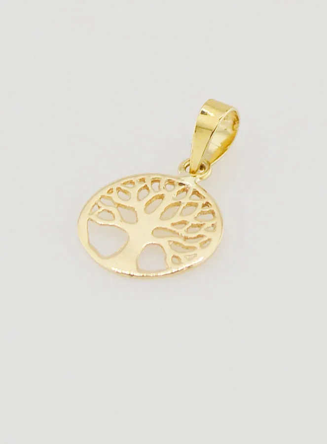 Gold Anhänger Lebensbaum 10mm (pic 4)